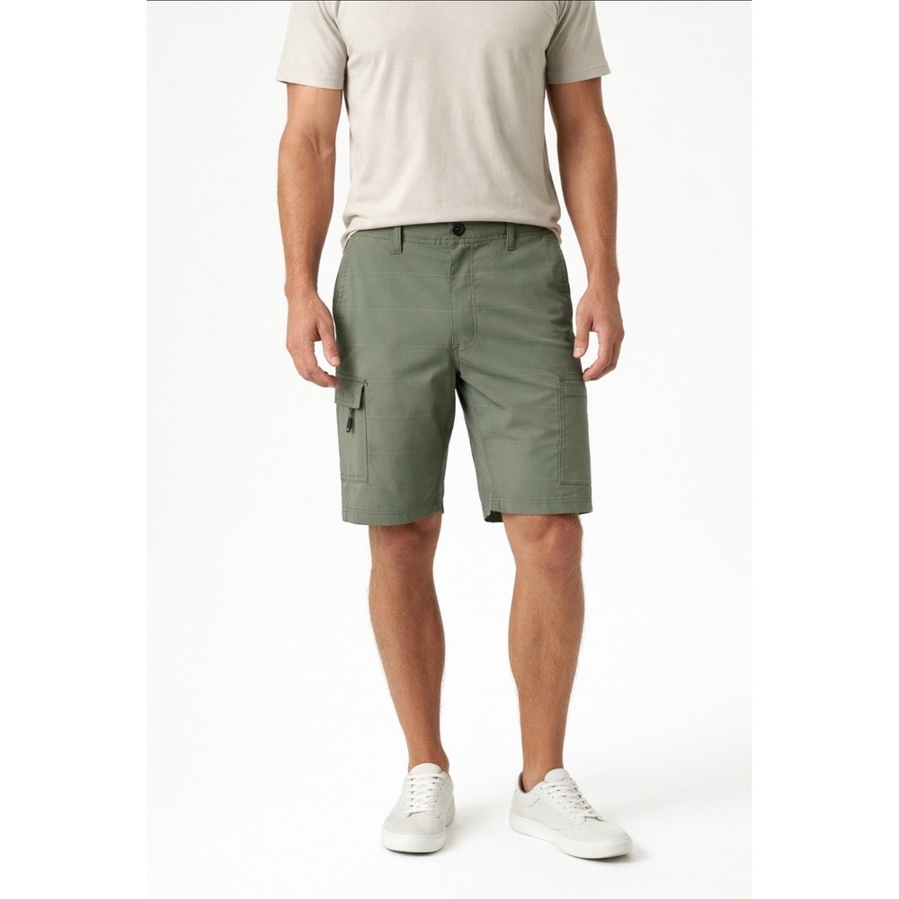 O'Neill Crossover Hybrid Board Shorts Olive Utility Surf Men's Sz 32 Performance